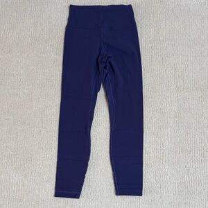 Lululemon purple leggings size 6